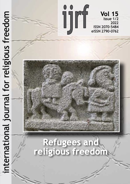 					View Vol. 15 No. 1/2 (2022): Refugees and religious freedom
				