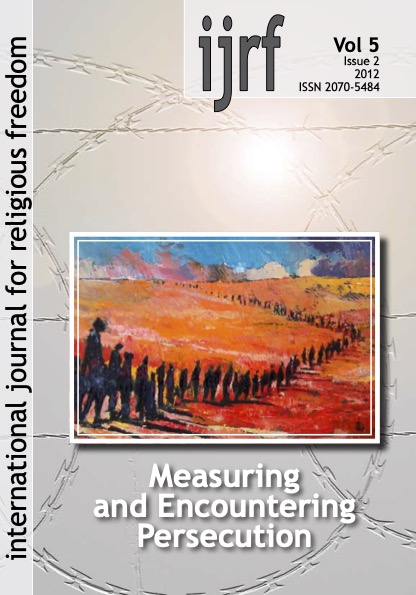 					View Vol. 5 No. 2 (2012): Measuring and Encountering Persecution
				